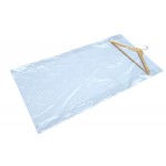 Clear/clear Snowflake Printed Polythene Rolls - class - 54in 10KG